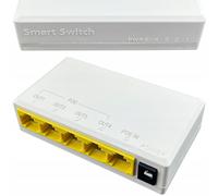 Repeater POE 104JS | 1x IN 4x OUT | 24W | 4x 10/100 Mbps | 57V | IEEE802.3af/at