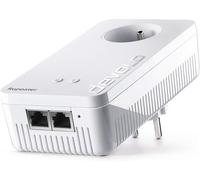 Repeater Wifi+ 5 (Ac) : Amplificateur Wifi, Prise Intégrée, Internet Rapide Avec Wifi Bi-Bande, Compatible Toutes Box Internet, 1200 Mbits, 2 Ports Ethernet, Access Point, Prise Française[Z68]