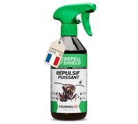 RepellShield® Citronnelle Spray Anti Fourmis Maison Intérieur & Extérieur - Barrière Répulsive pour Cuisine, Potager, Jardin, Zone de Picnic - Parfum Citronné - sans Tache ni Résidu & Naturel, 500ml