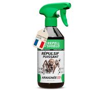 RepellShield® Spray Anti Araignées Maison & Jardin -500ml- Non Tachant - Menthe Poivrée Concentrée - Usage Intérieur & Extérieur - Répulsif Araignée aux Huiles Essentielles