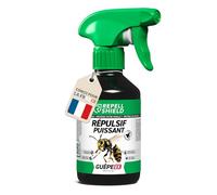 RepellShield® Spray Anti Guepe pour Piscine, Toiture, Jardin -250ml- Non Tachant - Barrière Répulsive à Base de Plantes, Citronnelle et Géraniol - Anti Guepes et Frelons Exterieur
