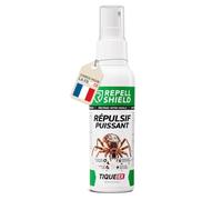 RepellShield® Thym Spray Anti Tique Chien Chat Humain -100ml- | Protection peau & textiles, non tachant, intérieur & extérieur, solution polyvalente anti-tiques aux huiles essentielles