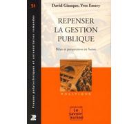 Repenser La Gestion Publique - Bilan Et Perspectives En Suisse