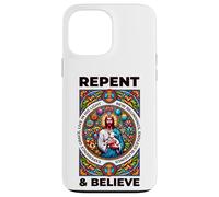 Repent and Believe! Versets de la Bible, Repentance Coque pour iPhone 13 Pro Max