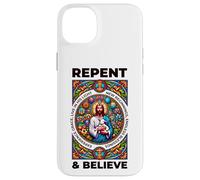 Repent and Believe! Versets de la Bible, Repentance Coque pour iPhone 14 Plus