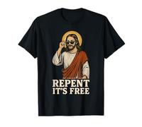 Repentez-Vous, C'est Gratuit, Cool Jesus, Foi chrétienne drôle T-Shirt