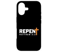 REPENTEZ-Vous et Croyez à l'Évangile Matthieu 3:2 Coque pour iPhone 17