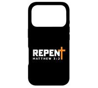 REPENTEZ-Vous et Croyez à l'Évangile Matthieu 3:2 Coque pour iPhone 17 Pro