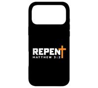 REPENTEZ-Vous et Croyez à l'Évangile Matthieu 3:2 Coque pour iPhone 17 Pro Max