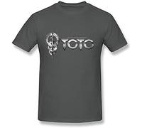 Repents Men's Toto Band 35 Anniversary Logo T Shirt Grey L