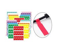 RepéRage Cable Étiquettes de câbles A4, 600 pièces/20 feuilles, marquage fils réseau, imprimante étanche, autocollant organisateur, étiquettes auto-adhésives