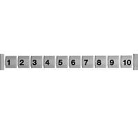 Repère de bornes carte Contenu: 500 pc(s) Weidmüller DEK 5 FW 1,3,5,...99 1358460000