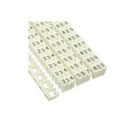 Repère de câble InLine 4mm No.0-9 100 pcs.