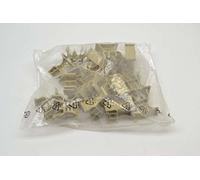 Repère de es, Repères de bornes, 44,5 x 19,5 mm, Polyamide 66, Couleur: beige-Bornier d'installation