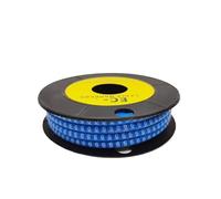 Repere Fil Electrique 250/500/1000 pièces 0 à 9 numéro 2,5 mm² marqueur de fil câble emballage en spirale coloré 18AWG-12 AWG EC-1(No.6,EC-0)