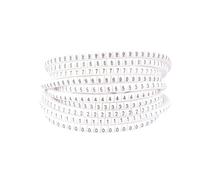 RepèRe Fil Electrique 500 pièces EC-0/1/2/3 marqueur de fil de câble 0 à 9 for la taille de câble 1.5/2.5/4.0/6.0 mm² marqueurs de câble de tube de numéro coloré marquage d'étiquette Pour Marquer Les