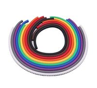 Repere Fil Electrique Étiquette de marquage câble Ec-0 Numéro 0 à 9 Câble Couleur mixte PVC(EC-3-500PCS-mix)