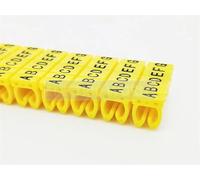 Repere fil electrique Marqueur de câble étiquette de fil EC-0 EC-1 1000 pièces, numéro de marque 0 à 9, gestion des câbles, isolation de fil coloré, manchons d'organisation de fil en PVC(M-0-390pcs-A-