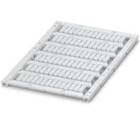 Repère pour blocs de jonction Contenu: 10 pc(s) Phoenix Contact UCT-TM 4 0828732