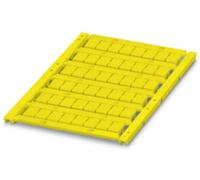 Repère pour blocs de jonction Contenu: 10 pc(s) Phoenix Contact UCT-TM 7,62 YE 0828739