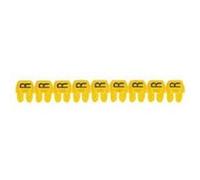 Repère Pour Fil De 0.5 À 1.5 Mm2 - Lettre A - Couleur Jaune - Legrand Cab 3 jaune G