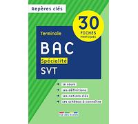 Repères clés bac spécialité SVT