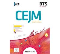 Repères Culture économique, juridique et managériale (CEJM) 1re année BTS (2024) - Pochette élève