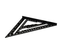 Repères d'angle de travail du bois de 17,8 cm avec encoches et mesures à double direction pour mesure de marquage précise des constructeurs
