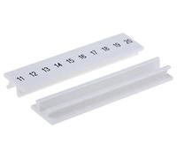 Repères pour blocs de jonction Phoenix Contact ZB 5,LGS:FORTL.ZAHLEN 11-20 1050017:0011 10 pc(s)