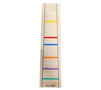 Repères pour touche DON`T FRET 104, pour 1/2 violon et 30,5 cm viola (12"), avec 12 lignes