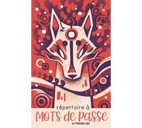 Répertoire à mots de passe - Kitsune: (format 20x13 cm) Retrouvez facilement vos identifiants internet !