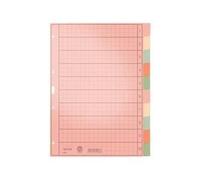 Répertoire A4 - LEITZ - 4340-00-00 - 10 positions - Multicolore - 130 g/m²