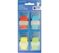 Répertoire adhésif 4x 10 pièces rouge/bleu/jaune/vert