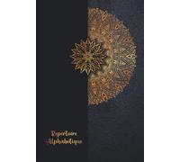 Répertoire Alphabétique: 160 pages avec des repères pour chaque lettres