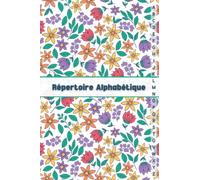 Répertoire Alphabétique A5: Carnet de Notes A5, " 6 x 9 in " de 160 Pages