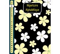 Répertoire alphabétique: Carnet de Notes A4,132 Pages en ordre alphabétique de A à Z, avec Index alphabétique pour retrouver et sauvegarder rapidement l'information recherchée .