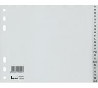 Répertoire Bene 93200 A-Z DIN A4 demi-hauteur 24 pièces plastique gris