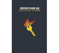 Répertoire de Mots de Passe: carnet de mots de passe alphabétique | cahier de mots de passe, pour ranger au même endroit toutes vos Adresses internet et codes secrets