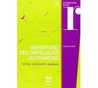 REPERTOIRE DES DIFFICULTES DU FRANCAIS