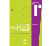 REPERTOIRE DES DIFFICULTES DU FRANCAIS