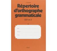Rep.Orthographe Gramm.Ce1-2