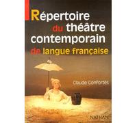 Repertoire du theatre contemporain de langue française