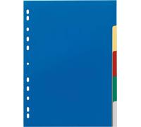 Répertoire Durable en plastique, PP, A4, coloré, 5 pièces