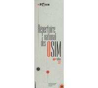 Répertoire National Des Organisations De Solidarité Internationale Issues De L'immigration (Osim)