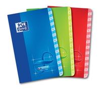 Répertoire Oxford infinium 11x17cm petits carreaux 5mm 96 pages agrafées couverture synthétique coloris assortis