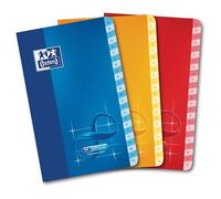 Répertoire Oxford infinium 9x14cm petits carreaux 5mm 96 pages agrafées couverture synthétique coloris assortis