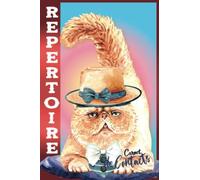 REPERTOIRE PETIT FORMAT: Carnet D'adresses De Poche Avec Rappel Des Anniversaires | Cadeau De Noel Pour Papa | Couverture Moderne et Originale Chat, Fleurs & Papillon