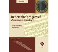 Répertoire progressif pour la guitare, vol. 1.