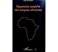 Repertoire simplifie des langues africaines - Michel Malherbe - L'harmattan - broché - Etude