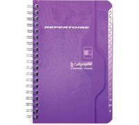 Répertoire spirale 180 pages 5x5 70 g, format 11 x 17 cm CALLIGRAPHE